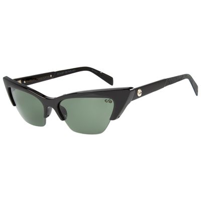 Óculos de Sol Feminino Dudu Bertholini Cat Preto