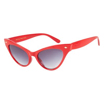 Óculos de Sol Feminino Vintage Por Marcelo Sommer Vermelho