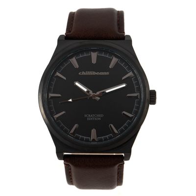 Relógio Analógico Masculino Chilli Beans Classic Couro Ônix