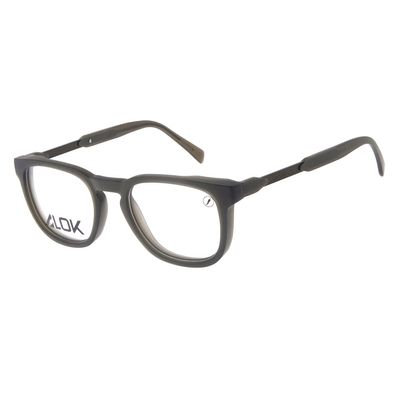Armação Para Óculos de Grau Masculino Alok Nature Tech Quadrado Verde