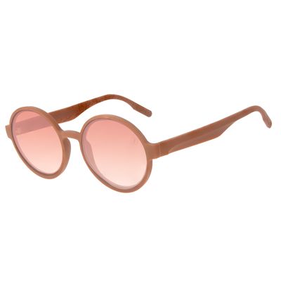Óculos de Sol Feminino SOS Mata Atlântica Redondo Marrom