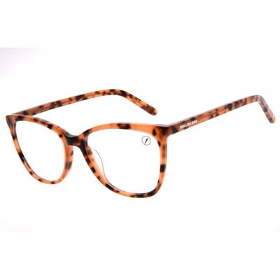 Armação Para Óculos De Grau Feminino Chilli Beans Cat Tartaruga Rosé