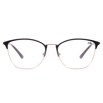 Armação Para Óculos De Grau Feminino Chilli Beans Cat Marrom Bronze