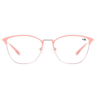 Armação Para Óculos De Grau Feminino Chilli Beans Cat Marrom Rosé