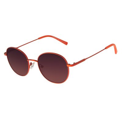 Óculos de Sol Feminino Pantone Redondo Preto
