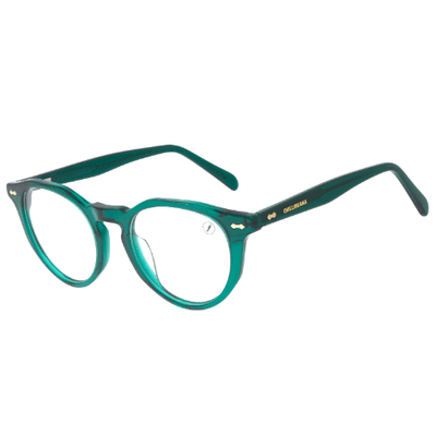 Armação para Óculos de Grau Ótica Chilli Beans Feminino Redondo Verde