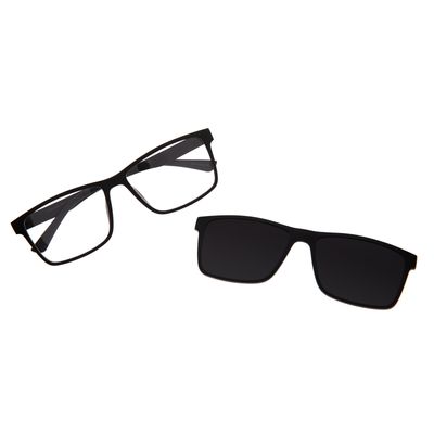Armação Para Óculos de Grau Masculino Ótica Chilli Beans Multi Polarizado Preto