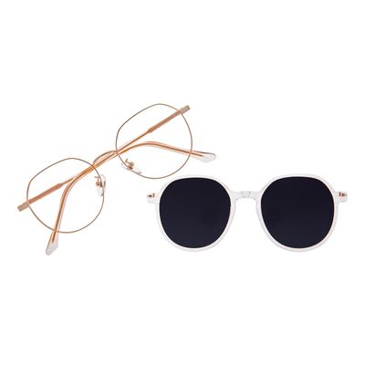 Armação Para Óculos De Grau Feminino Chilli Beans Redondo Multi Rosé