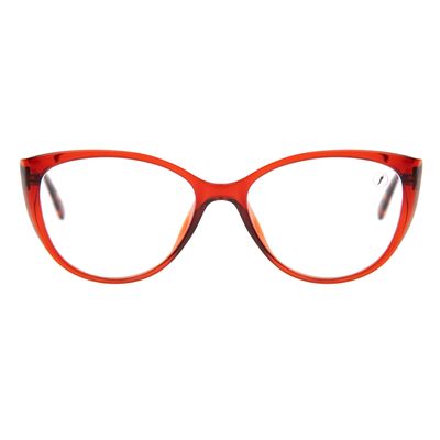 Armação Para Óculos de Grau Feminino Ótica Chilli Beans Cat Tartaruga Marrom