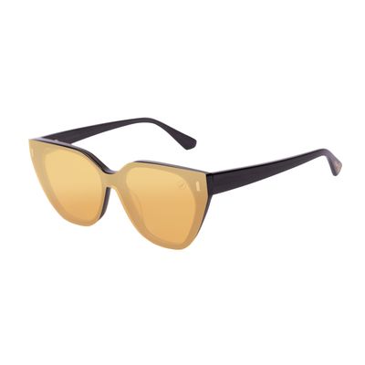 Armação Para Óculos de Grau Feminino Behind The Colors Focar Multi Cat Polarizado Amarelo