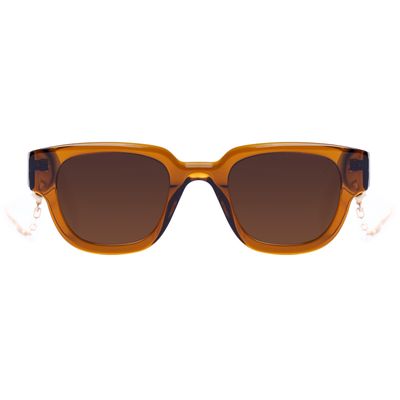 Óculos de Sol Masculino Chilli Hits 2 Luan Santana Sicurezza Terço Dourado