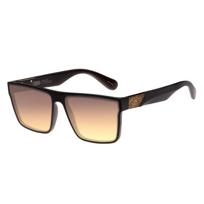 Óculos de Sol Masculino Eco Chilli Quadrado Marrom