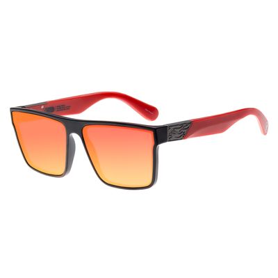 Óculos de Sol Masculino Eco Chilli Quadrado Vermelho