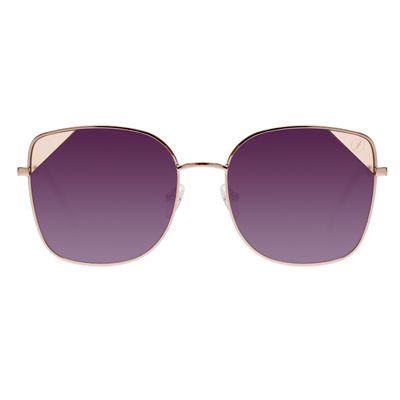 Óculos De Sol Feminino Chilli Beans Fashion Quadrado Rosé