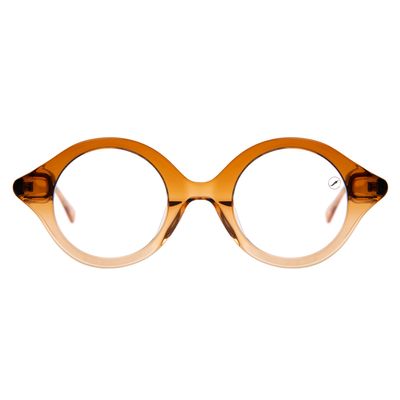 Armação Para Óculos de Grau Feminino Premium Cat Degradê Marrom
