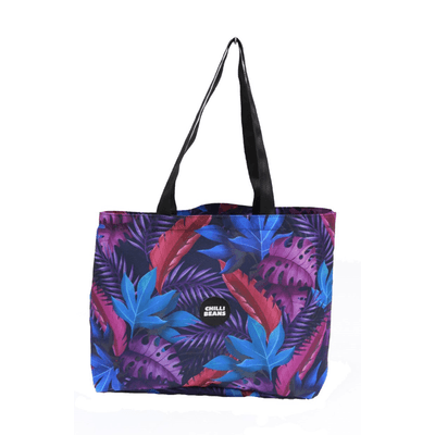 Bolsa Saco Feminina Chilli Beans Floral Roxo