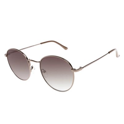 Óculos de Sol Feminino Chilli Beans Redondo Metal Classic Prata