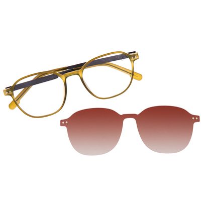 Armação Para Óculos De Grau Feminino Chilli Beans Multi Redondo Verde