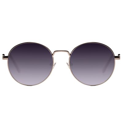 Óculos De Sol Unissex Chilli Beans Redondo Degradê Prata