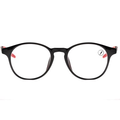 Armação Para Óculos de Grau Infantil Feminino Chilli Beans Duo Colors Redondo Preto