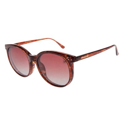 Armação Para Óculos De Grau Feminino Chilli Beans Multi 2 em 1 Redondo Marrom