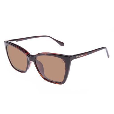 Armação Para Óculos de Grau Feminino Ótica Chilli Beans Linha Multi Polarizado Marrom