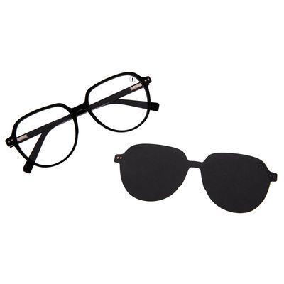 Armação Para Óculos De Grau Feminino Ótica Chilli Beans Multi Polarizado AC Preto