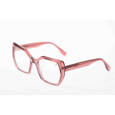 Óculos de Sol Feminino Ótica Chilli Beans Quadrado Facetado Rosa