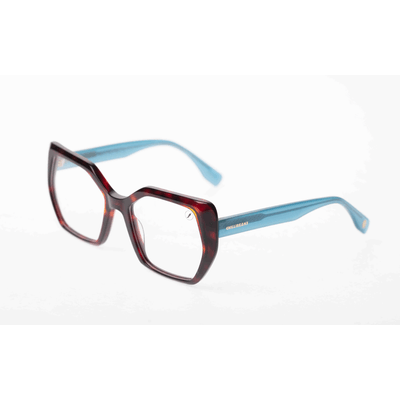 Óculos de Sol Feminino Ótica Chilli Beans Quadrado Facetado Tartaruga