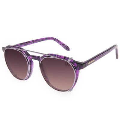 Armação Para Óculos de Grau Feminino Ótica Chilli Beans Multi Redondo Roxo
