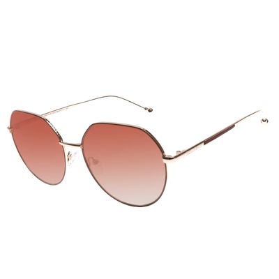 Óculos de Sol Feminino New Retrô Redondo Rosé