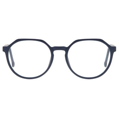 Armação para Óculos de Grau Ótica Chilli Beans Masculino Redondo Azul Marinho