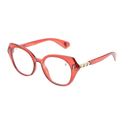 Armação Para Óculos de Grau Feminino Rolling Stones Corrente Multi Polarizado Vermelho