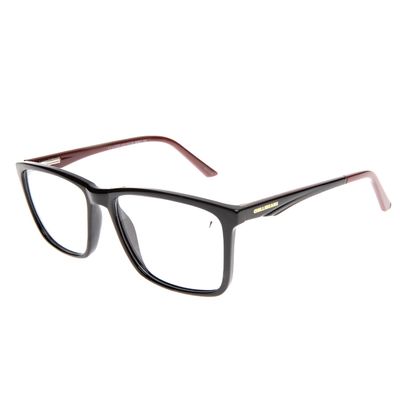 Armação Para Óculos de Grau Masculino Chilli Beans Clássicos Quadrado Preto Fosco