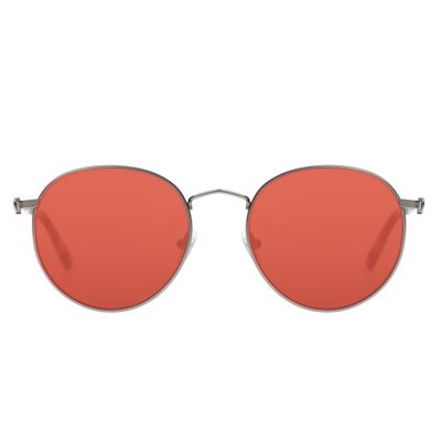 Óculos de Sol Unissex Rolling Stones Let It Bleed Redondo Ônix