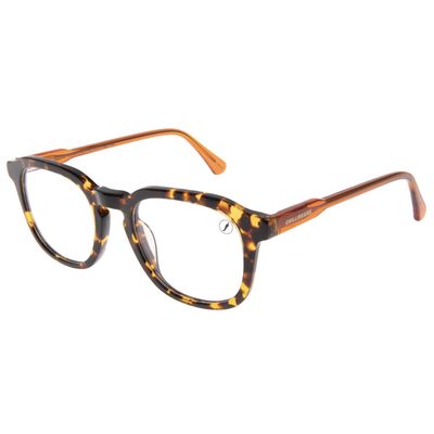 Armação Para Óculos de Grau Masculino Ótica Chilli Beans Quadrado AC Laranja