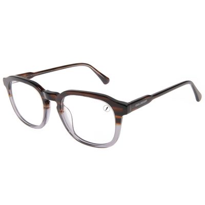 Armação Para Óculos de Grau Masculino Ótica Chilli Beans Quadrado AC Degradê Marrom
