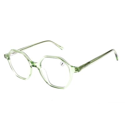 Armação Para Óculos de Grau Feminino Ótica Chilli Beans Hexagonal AC Verde