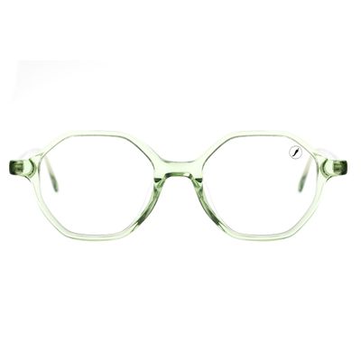 Armação Para Óculos de Grau Feminino Ótica Chilli Beans Hexagonal AC Verde