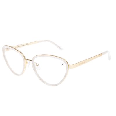 Armação Para Óculos de Grau Feminino Ótica Chilli Beans Gatinho Slim Branco