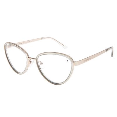 Armação Para Óculos de Grau Feminino Ótica Chilli Beans Gatinho Slim Dourado