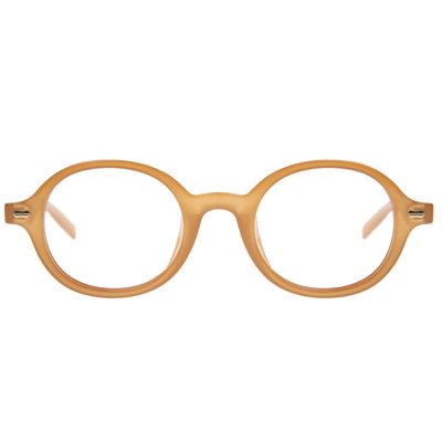 Armação Para Óculos de Grau Masculino Ótica Chilli Beans Redondo TR90 Caramelo