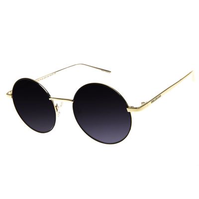 Óculos de Sol Feminino Ótica Chilli Beans Redondo Slim Marrom