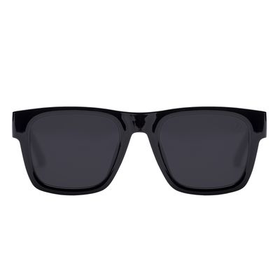 Óculos de Sol Masculino NBA Chicago Bulls Quadrado Preto Polarizado