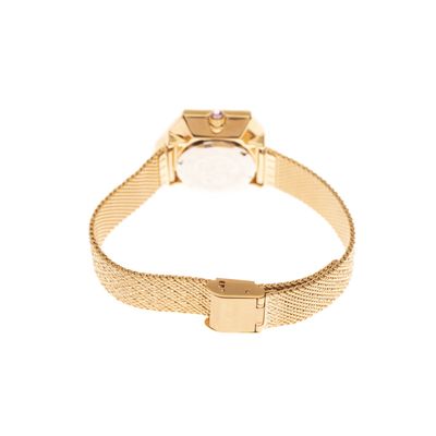 Relógio Digital Feminino Disney 100 Facetado Dourado