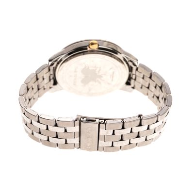 Relógio Analógico Masculino Time to Rock 2 Baquetas Prata