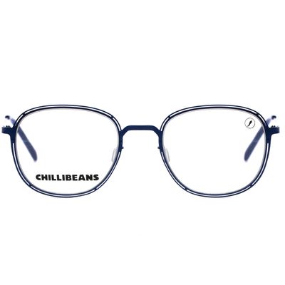 Armação Para Óculos De Grau Unissex Chilli Beans Redondo Azul