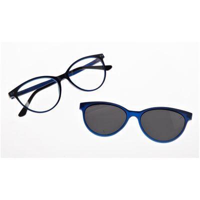 Armação para óculos de Grau Ótica Chilli Beans Feminino Gatinho Azul