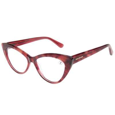 Armação Para Óculos de Grau Feminino Ótica Chilli Beans Gatinho AC Vermelho