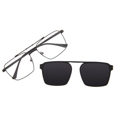 Armação Para Óculos de Grau Masculino Ótica Chilli Beans Multi Polarizado Preto